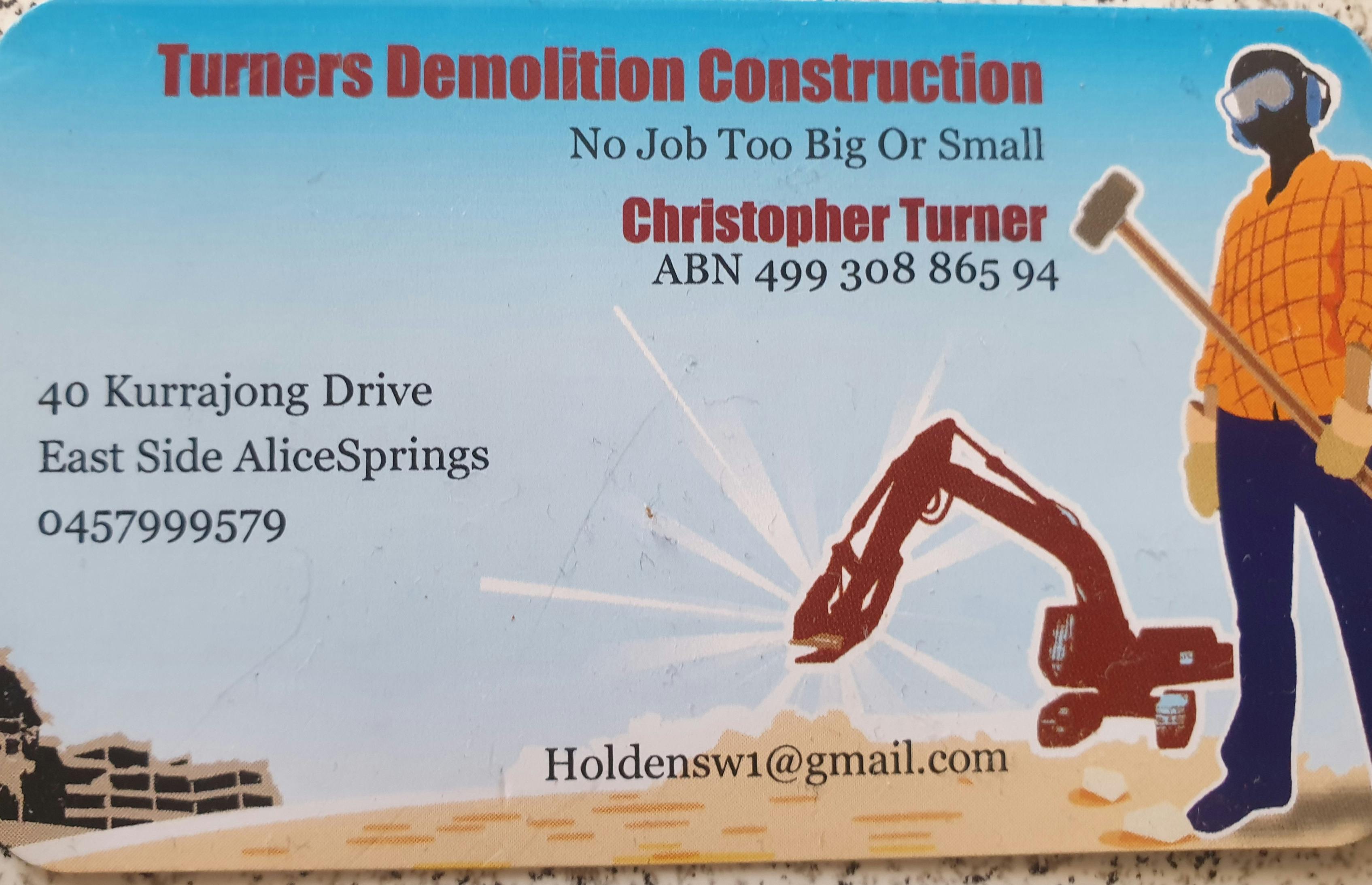 Logo of Turner Demolition Constructions