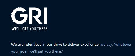 Logo of GRI Tires Australia