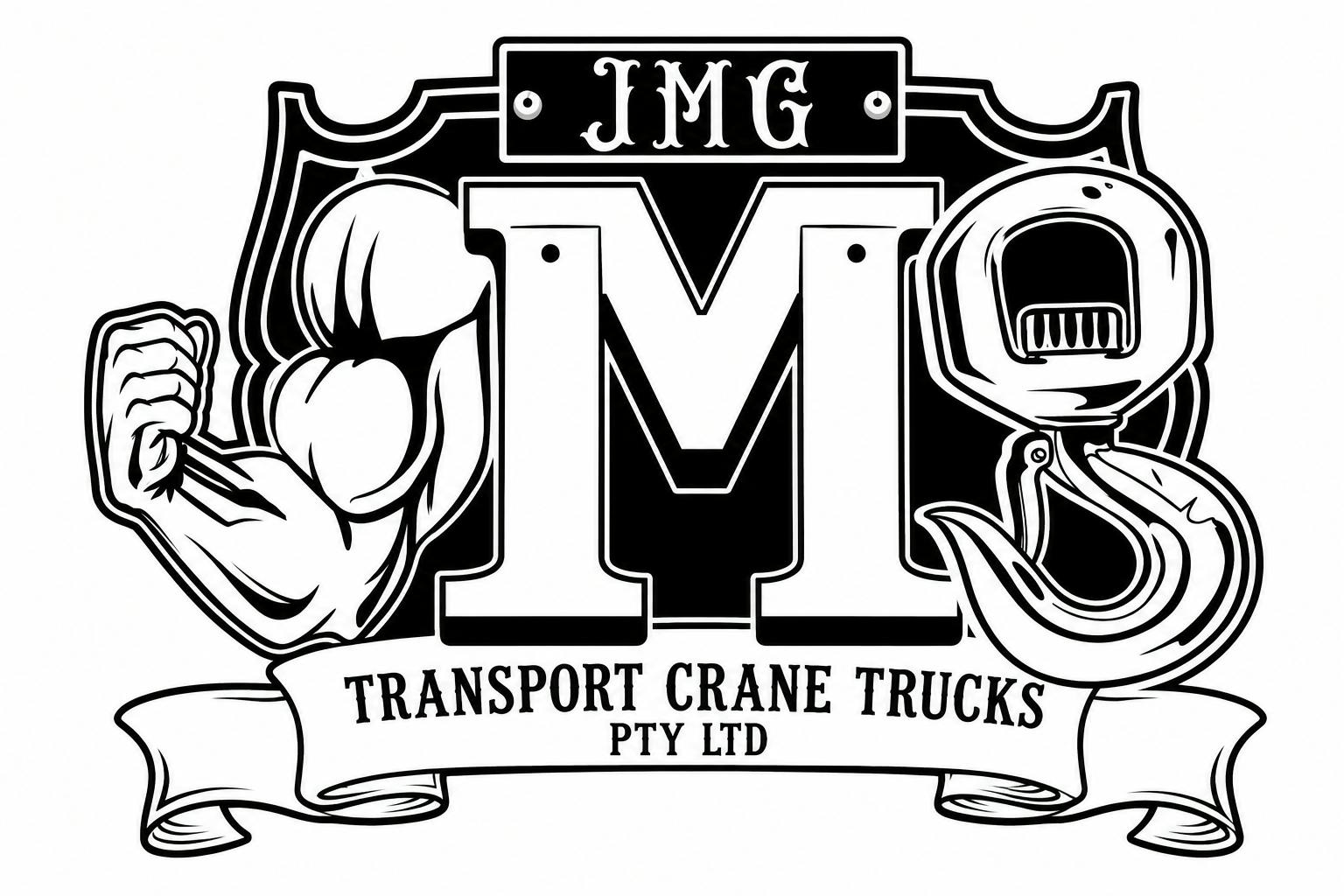 Logo of JMG Transport & Crane Trucks Pty Ltd