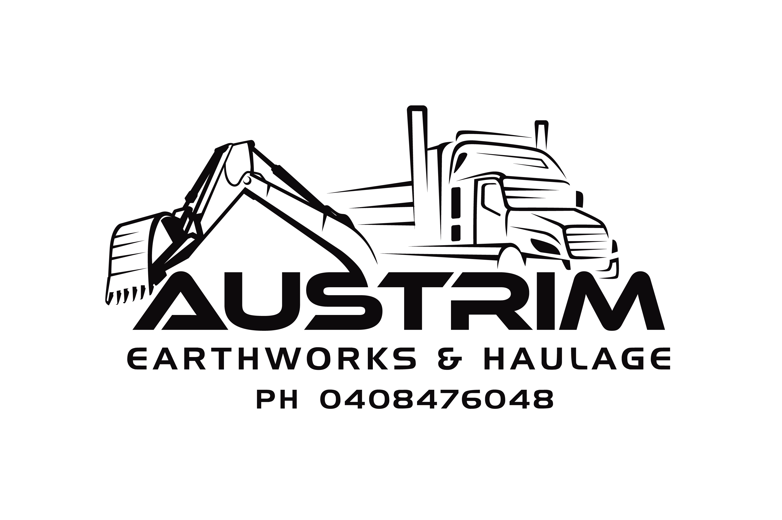 Logo of Austrim Earthworks & Haulage