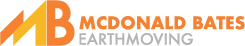 Logo of McDonald Bates Earthmoving
