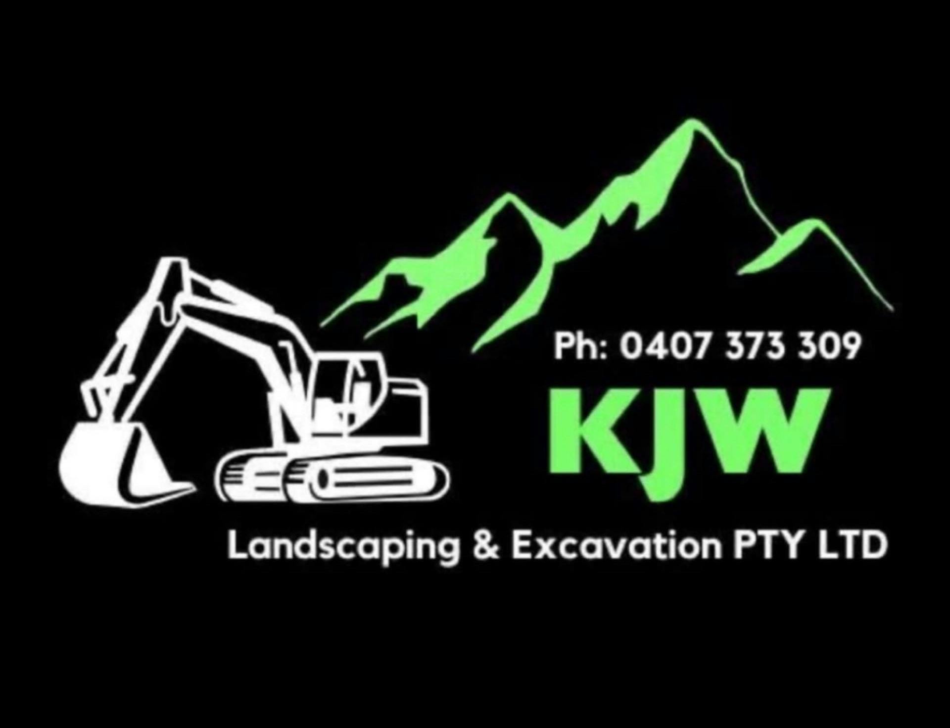Logo of KJW Landscaping & Excavation