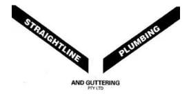 Logo of Straightline Plumbing & Guttering Pty Ltd