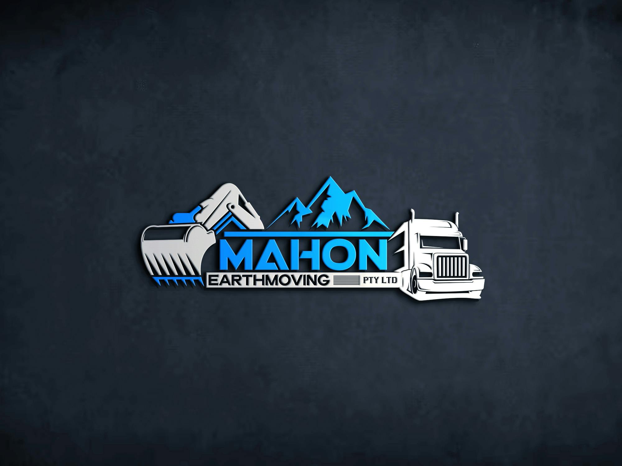 Logo of Mahon Earthmoving pty ltd