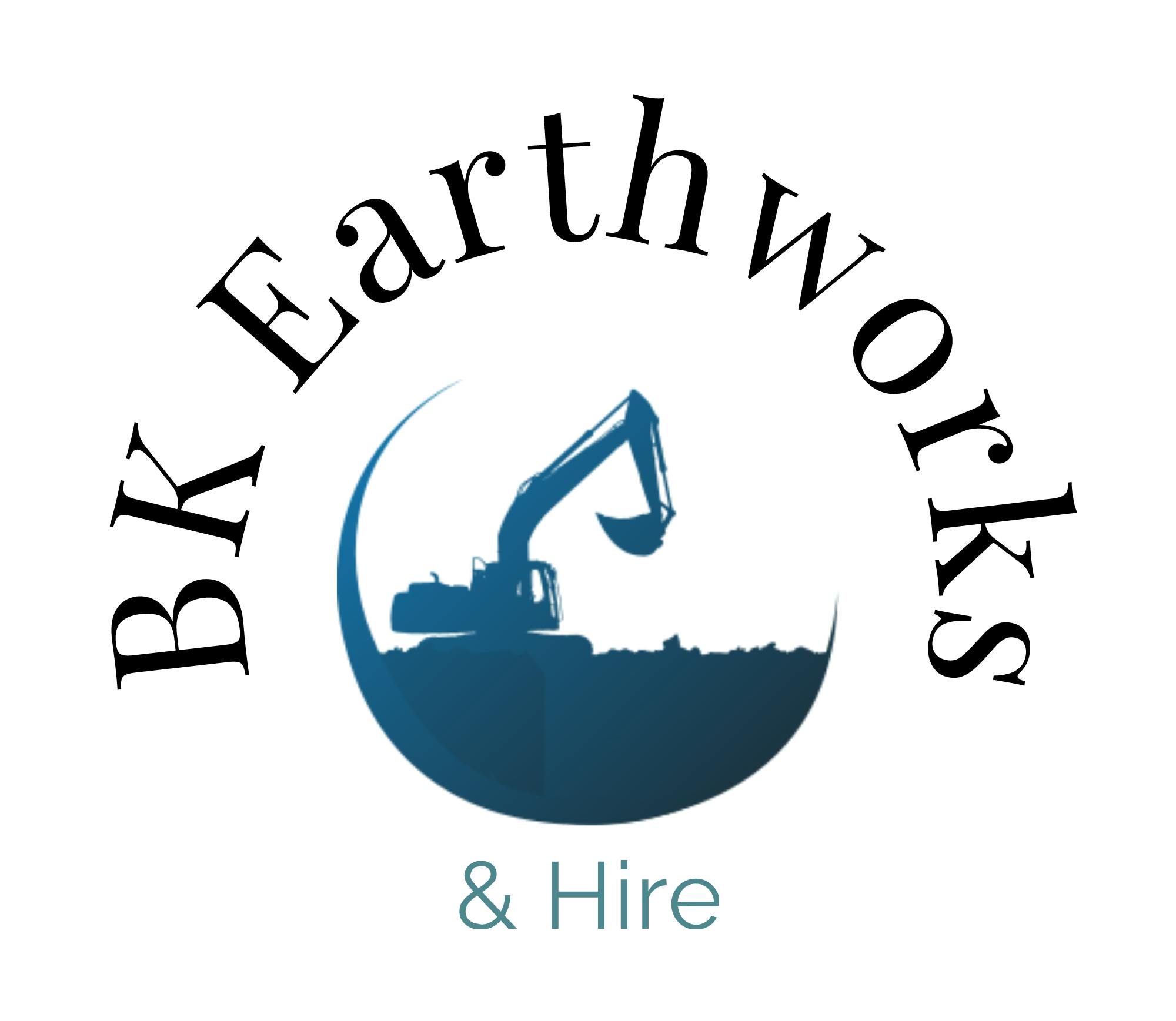 Logo of BK Earthworks &  Hire
