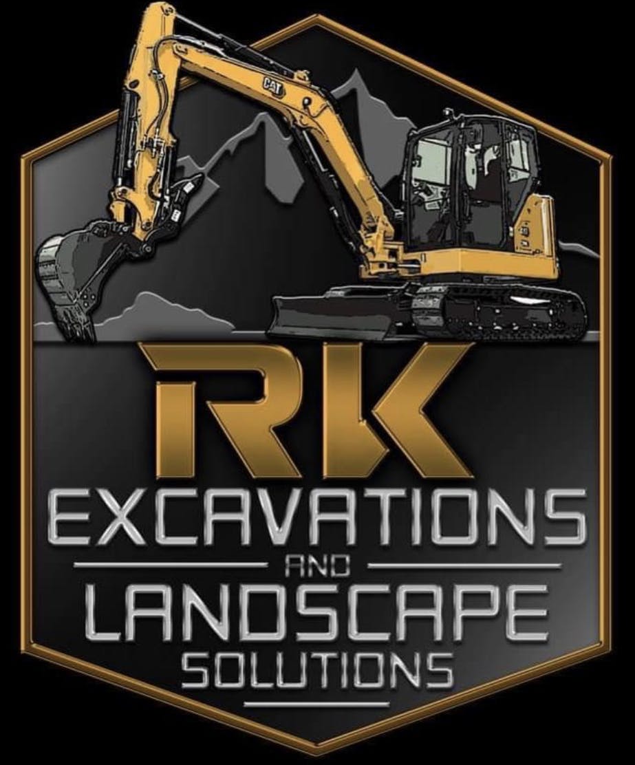 Logo of Rk excavations and landscape solutions