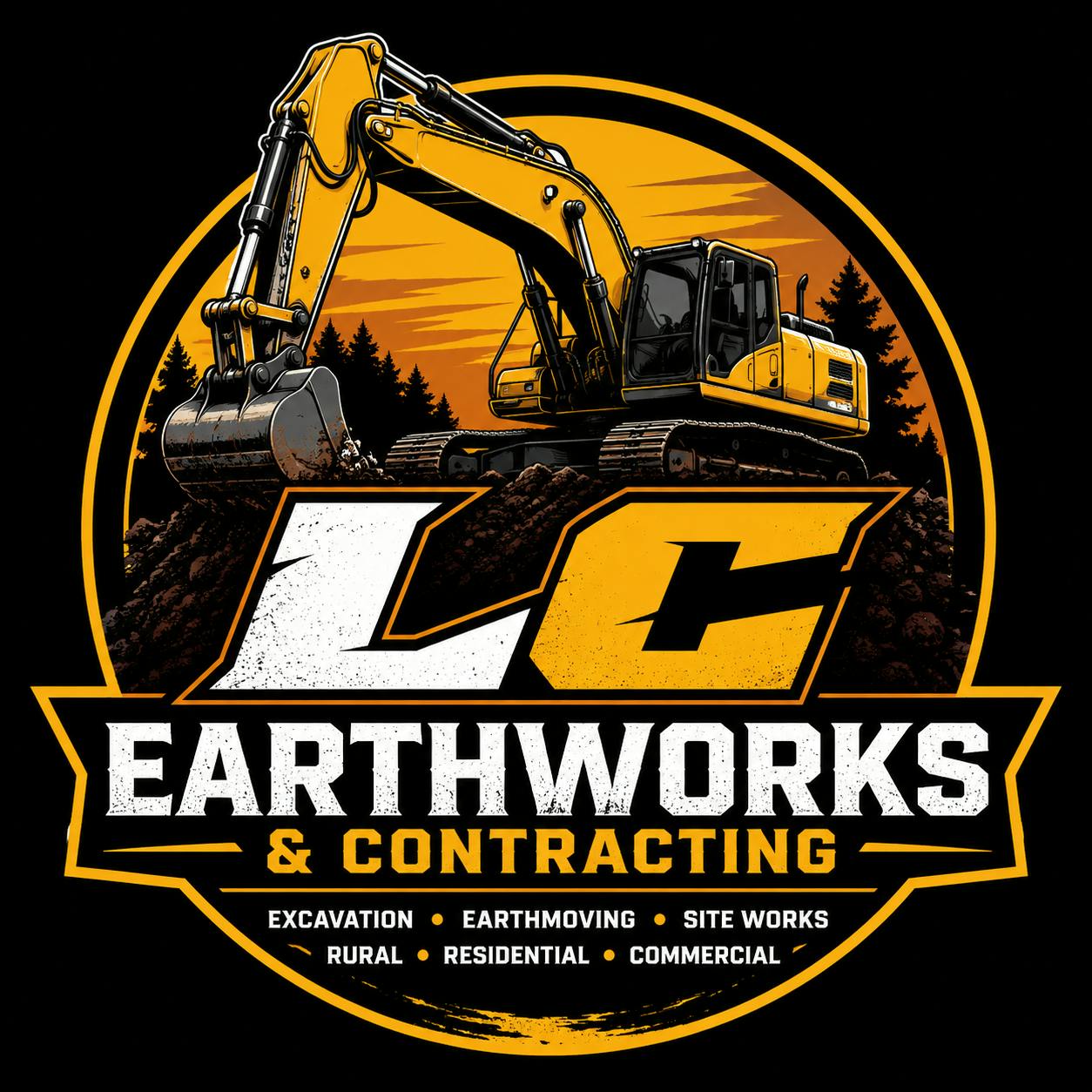 Logo of LC Earthworks & Contracting