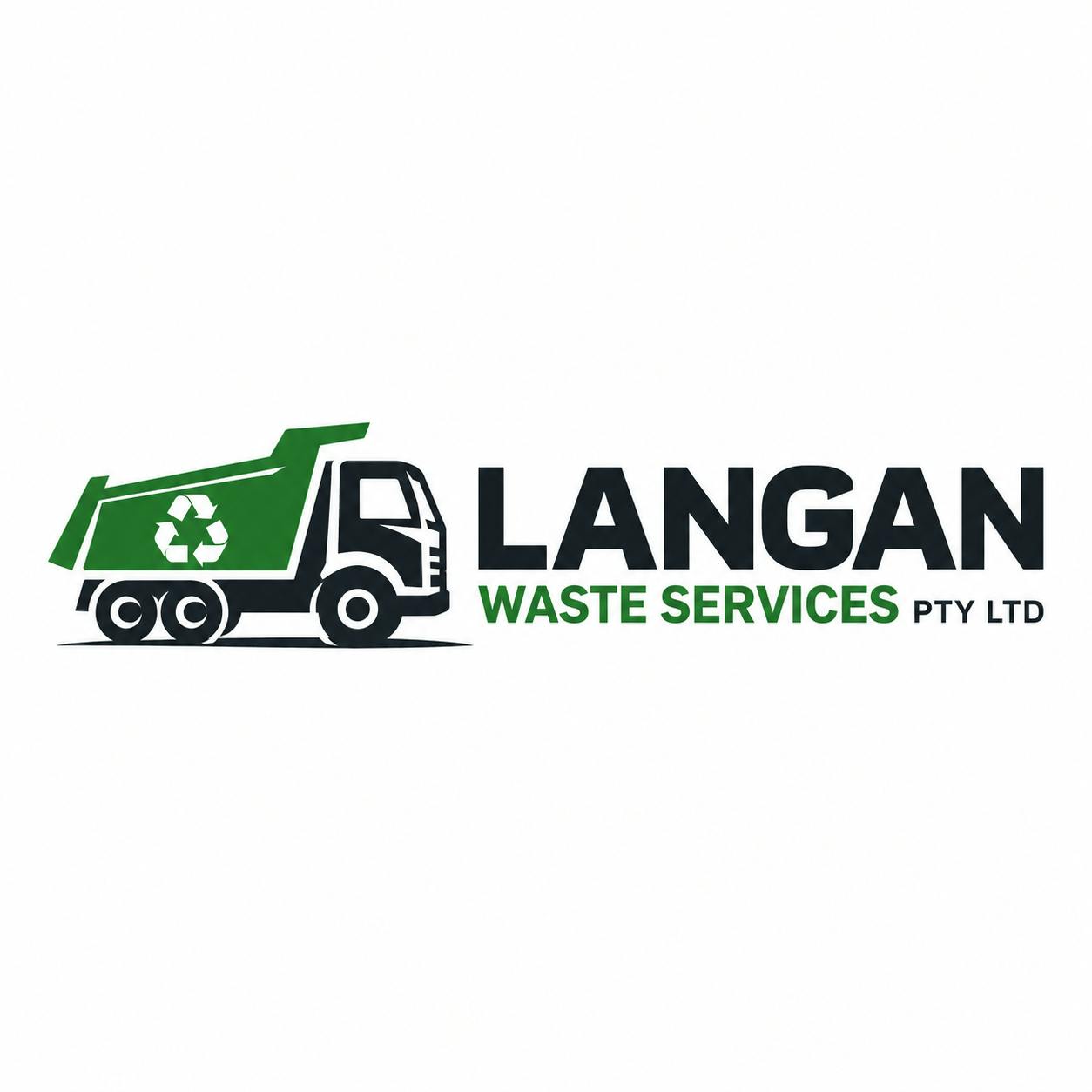 Logo of Langan waste services pty Ltd