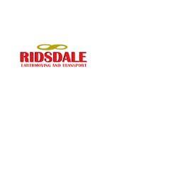 Logo of Ridsdale earthmoving and transport