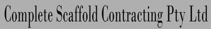 Logo of Complete Scaffold Contracting Pty Ltd.