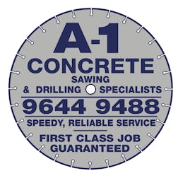 Logo of A-1 Concrete Services Pty. Ltd.