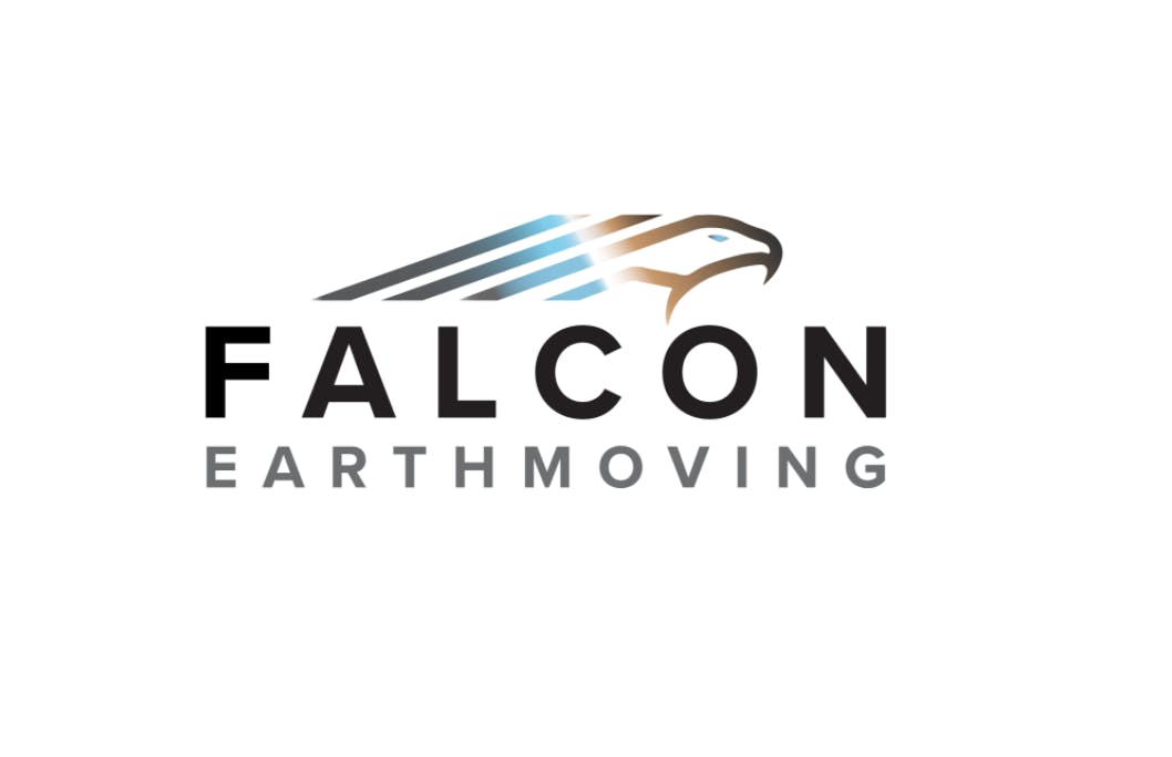 Logo of Falcon Earthmoving