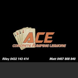 Logo of Ace concrete pumping
