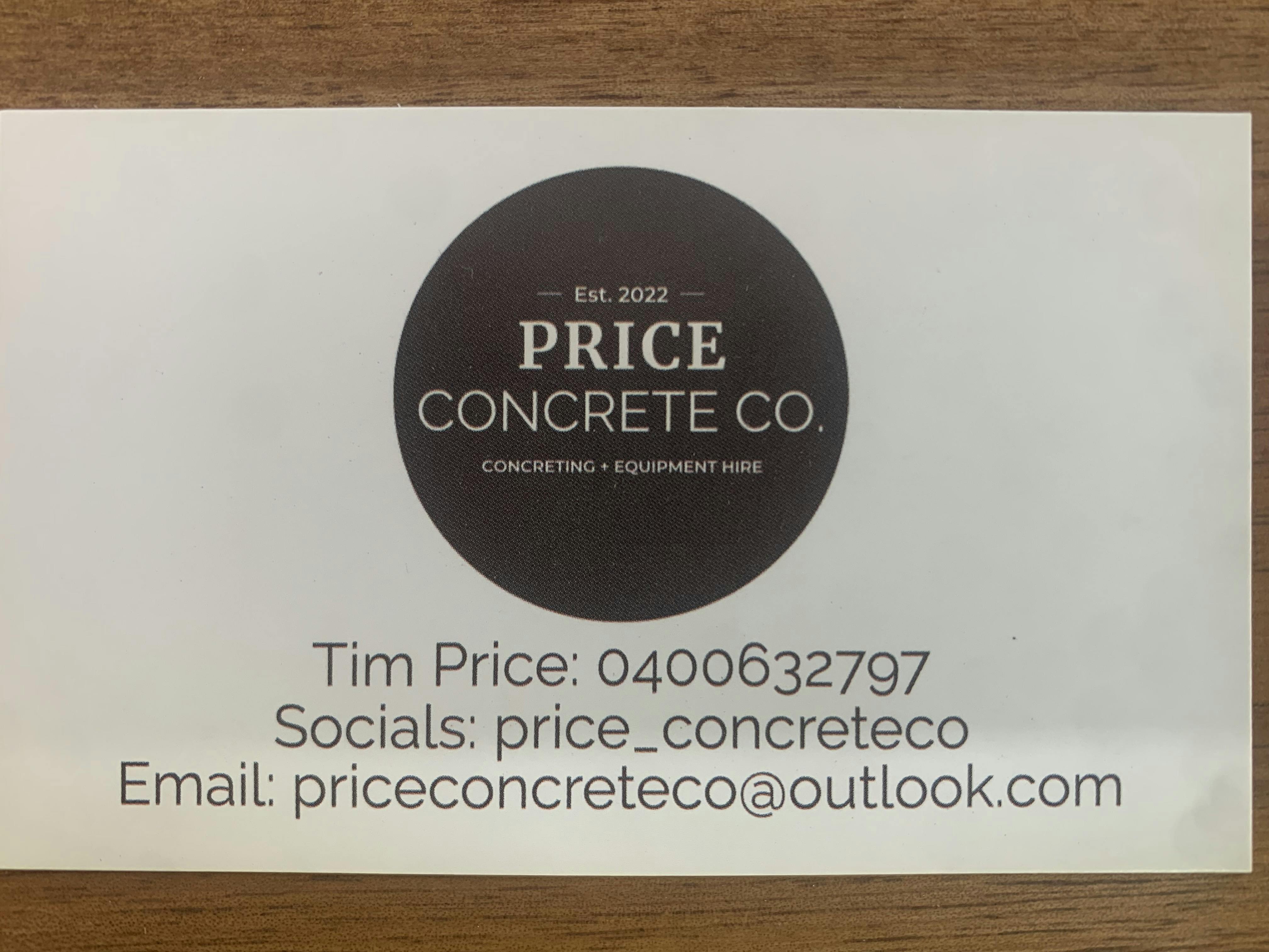Logo of Price Concrete Co