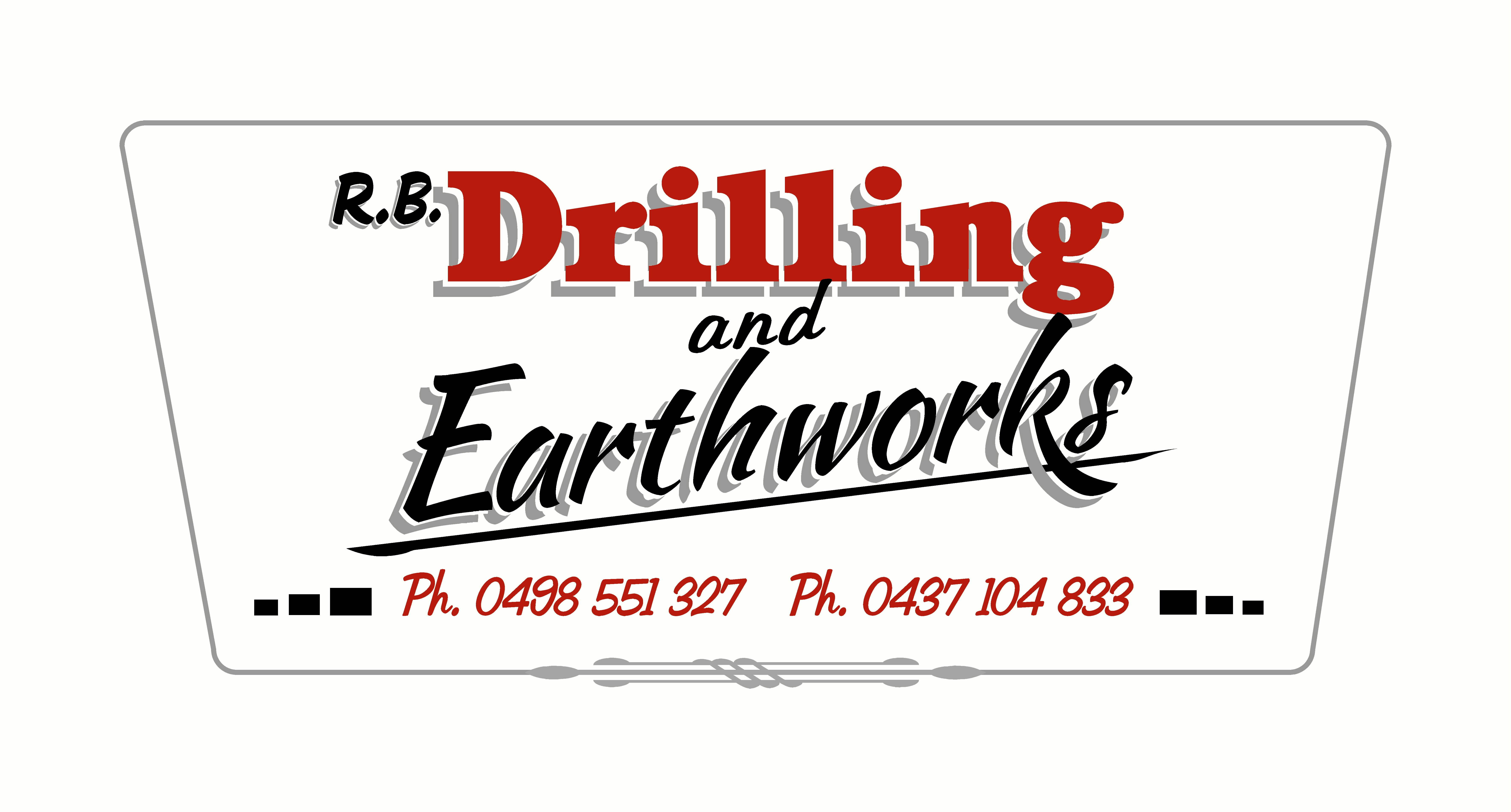 Logo of Rb drilling and earthworks