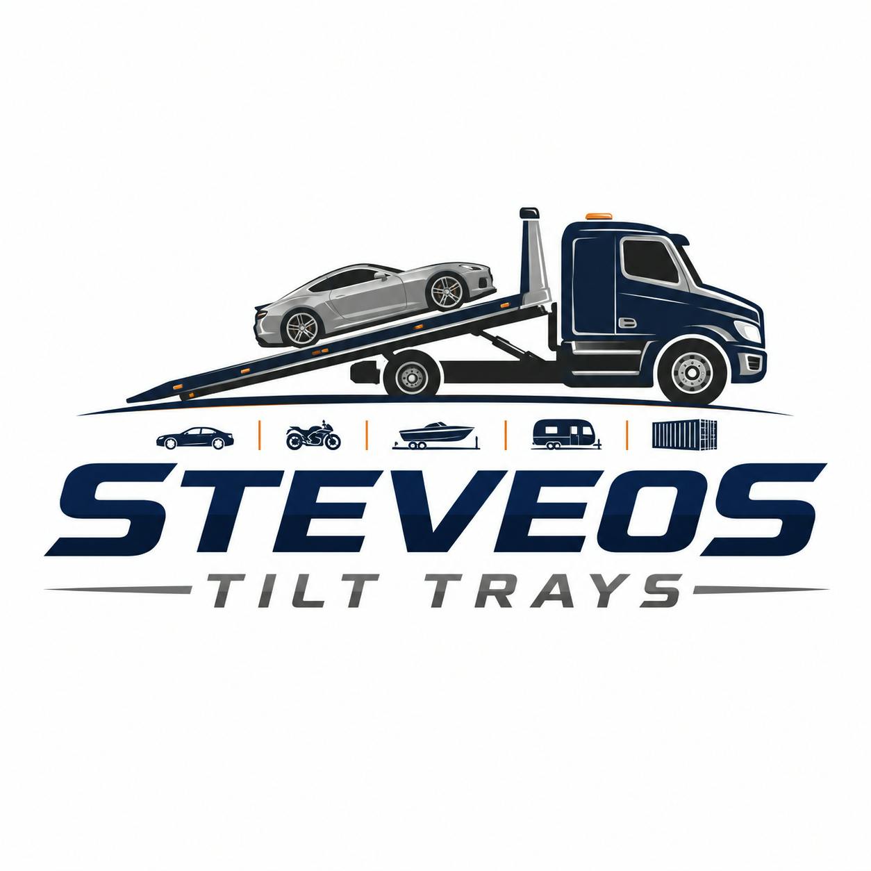 Logo of Steveos tilt trays