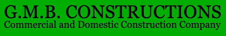 Logo of GMB Construction