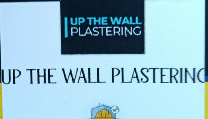 Logo of Up the wall plastering