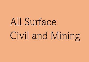 Logo of All Surface Civil and Mining