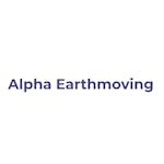 Logo of Alpha Earthmoving
