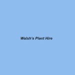Logo of Walsh's Plant Hire