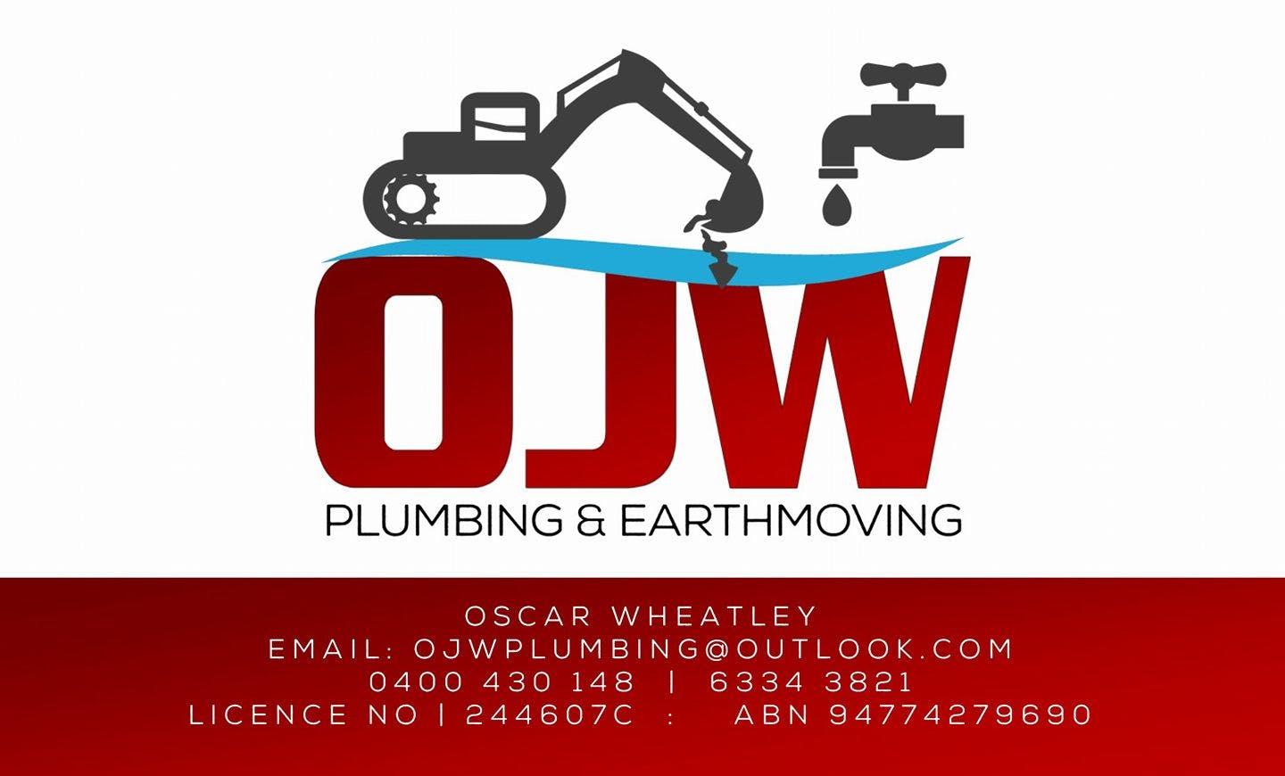 Logo of OJW Plumbing & Earthmoving