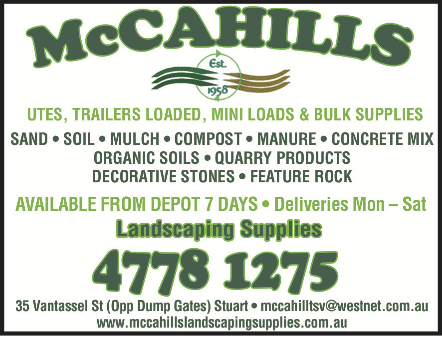 Logo of McCahill's Landscaping Supplies