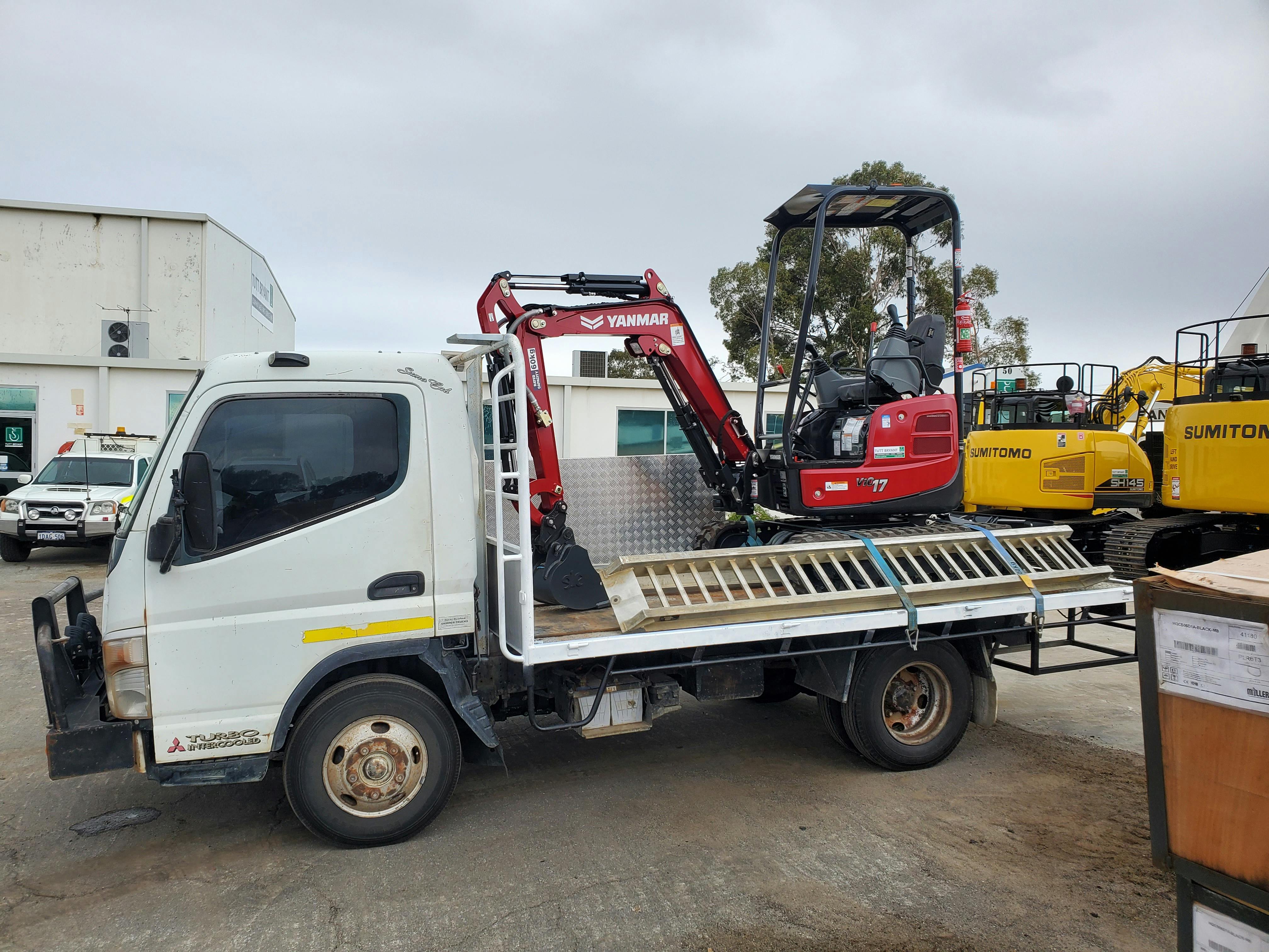 Logo of trimline earthmoving