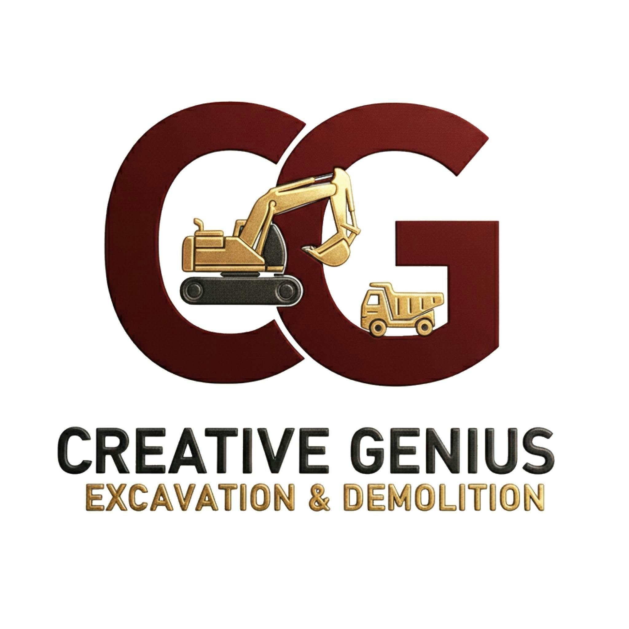Logo of CREATIVE GENIUS EXCAVATION PTY LTD