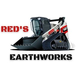 Logo of Red's Earthmoving