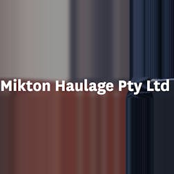 Logo of Mikton Haulage Pty Ltd