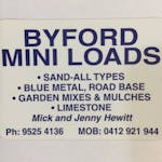Logo of Byford Mini Loads