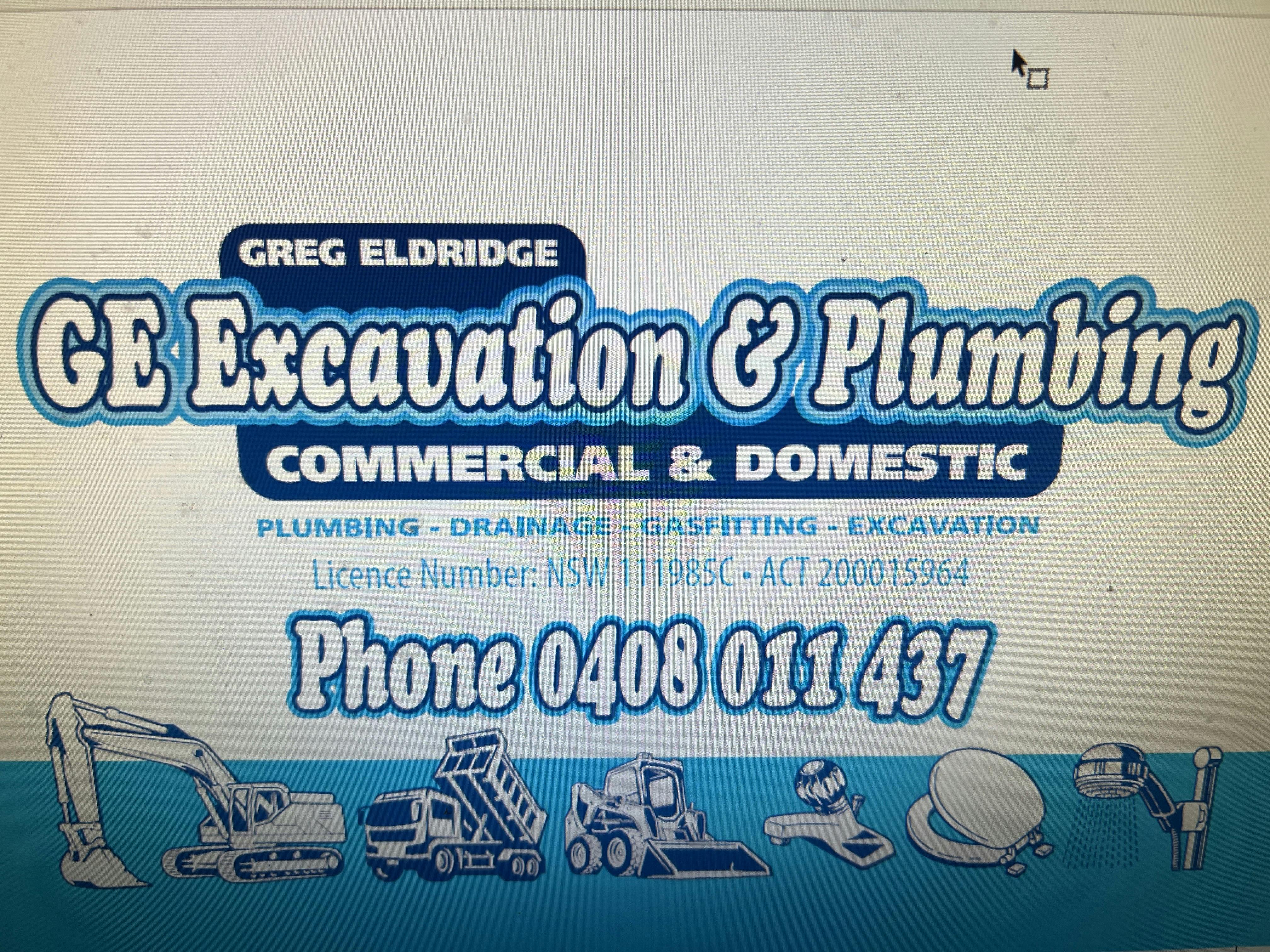 Logo of GE Excavations & Plumbing PTY LTD