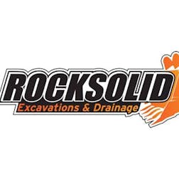 Logo of Rocksolid Excavations & Drainage