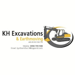 Logo of Kh excavations and earthmoving