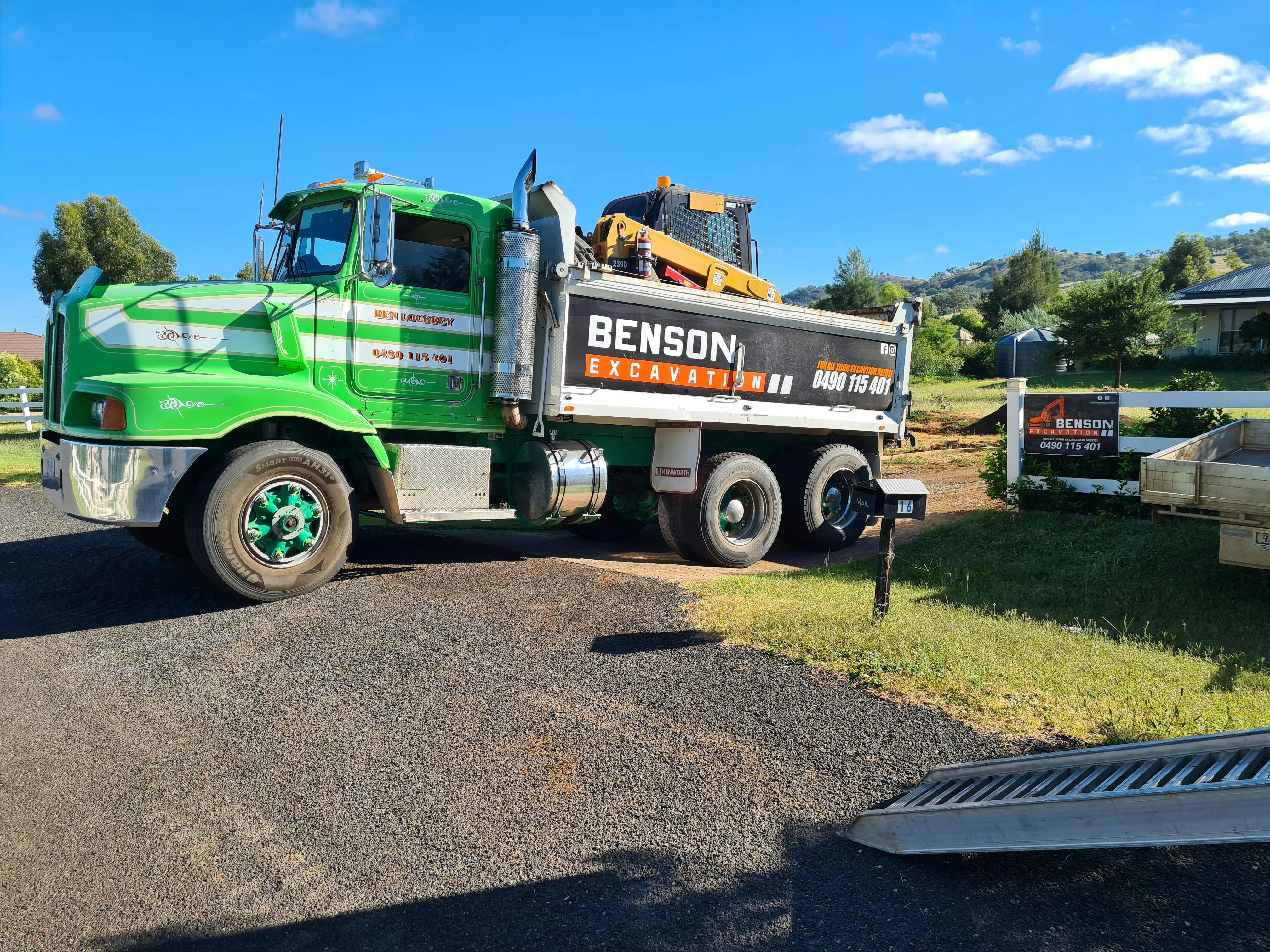 Logo of Benson excavation