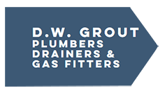 Logo of D.W. Grout Plumbers, Drainers & Gasfitters