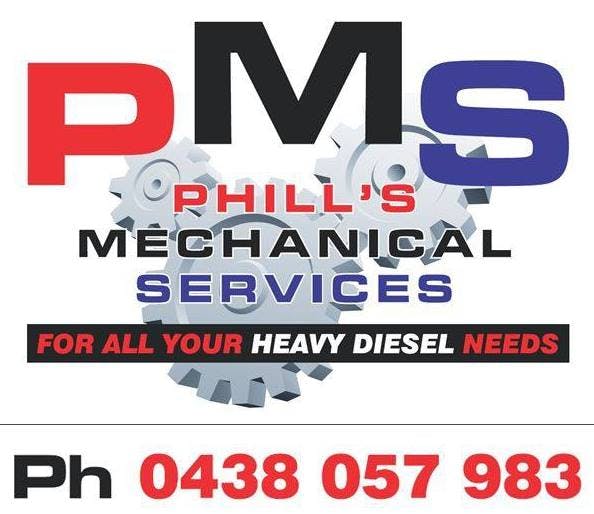 Logo of P.M.S. - Phill's Mechanical Services
