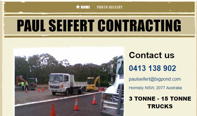 Logo of Paul Seifert Contracting
