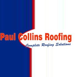 Logo of Paul Collins Roofing