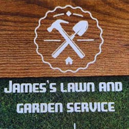 Logo of James’s lawn and garden service