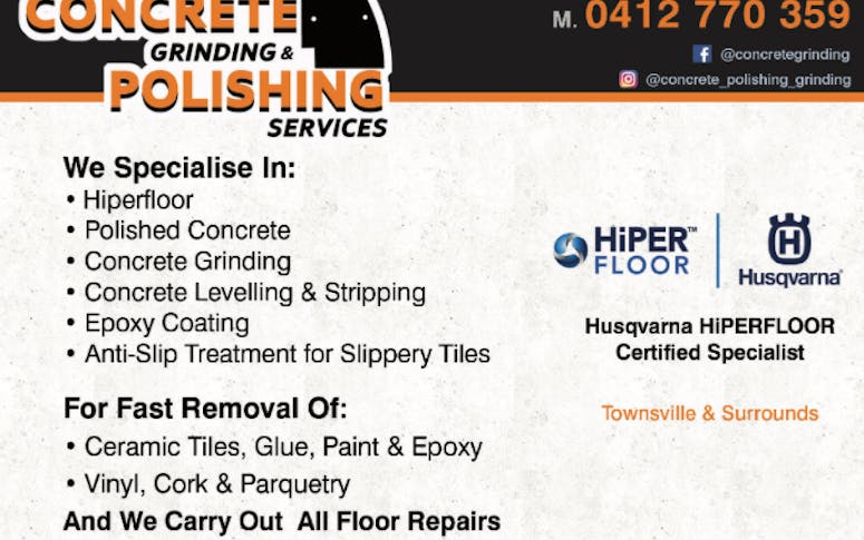 Concrete; Grinding & Polishing Services featured image