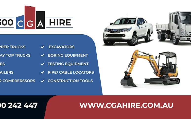 1300 CGA HIRE featured image