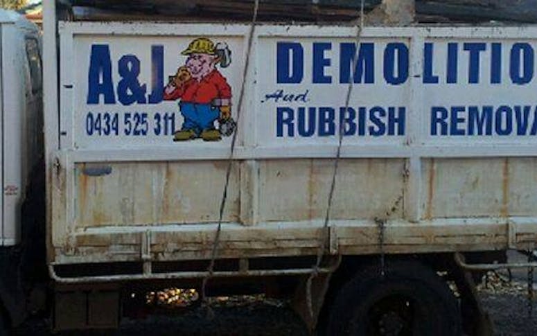 A & J Demolition & Rubbish Removal featured image