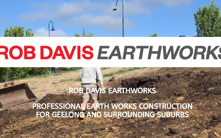 Rob Davis Earthworks Pty Ltd featured image