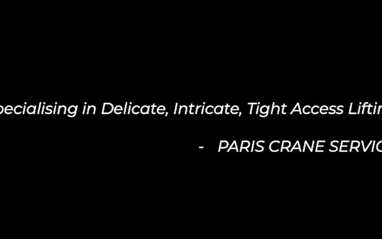 Paris Crane Services featured image