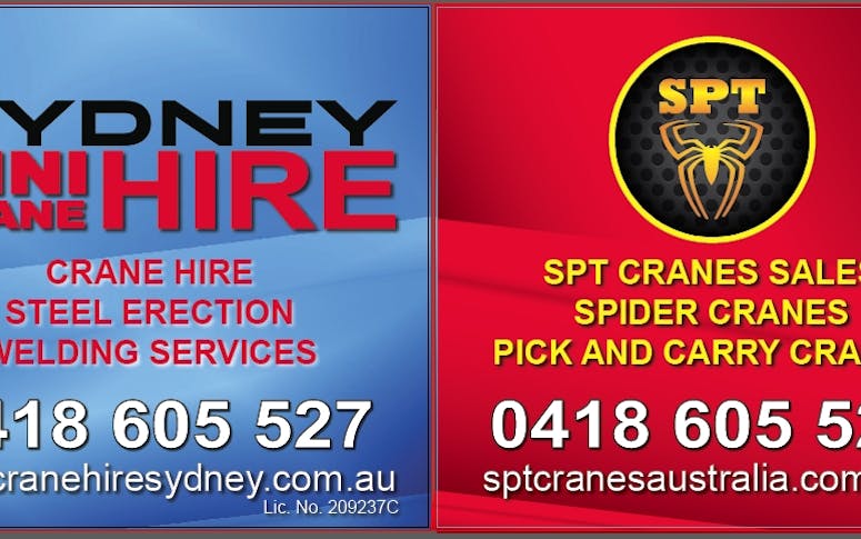 Sydney mini crane hire featured image
