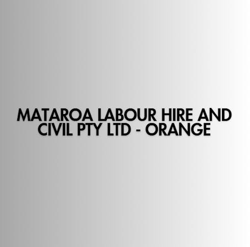 Mataroa Labour Hire and Civil PTY LTD - Orange featured image