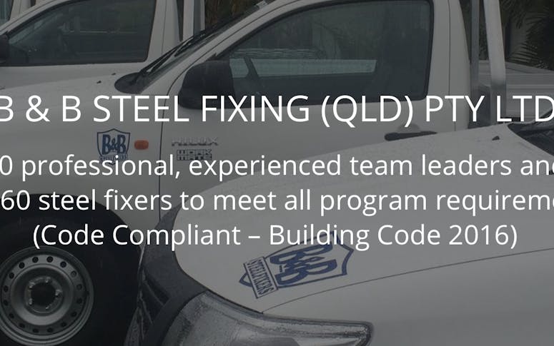 B & B Steel Fixing featured image