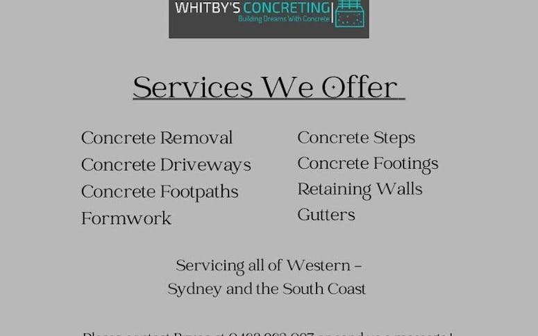 Whitby Concrete featured image